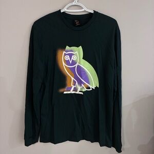 OVO‎ Green Long Sleeve Top